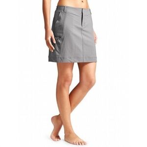 Athleta Palisade Gray Hiking Skort Skirt - Size 2